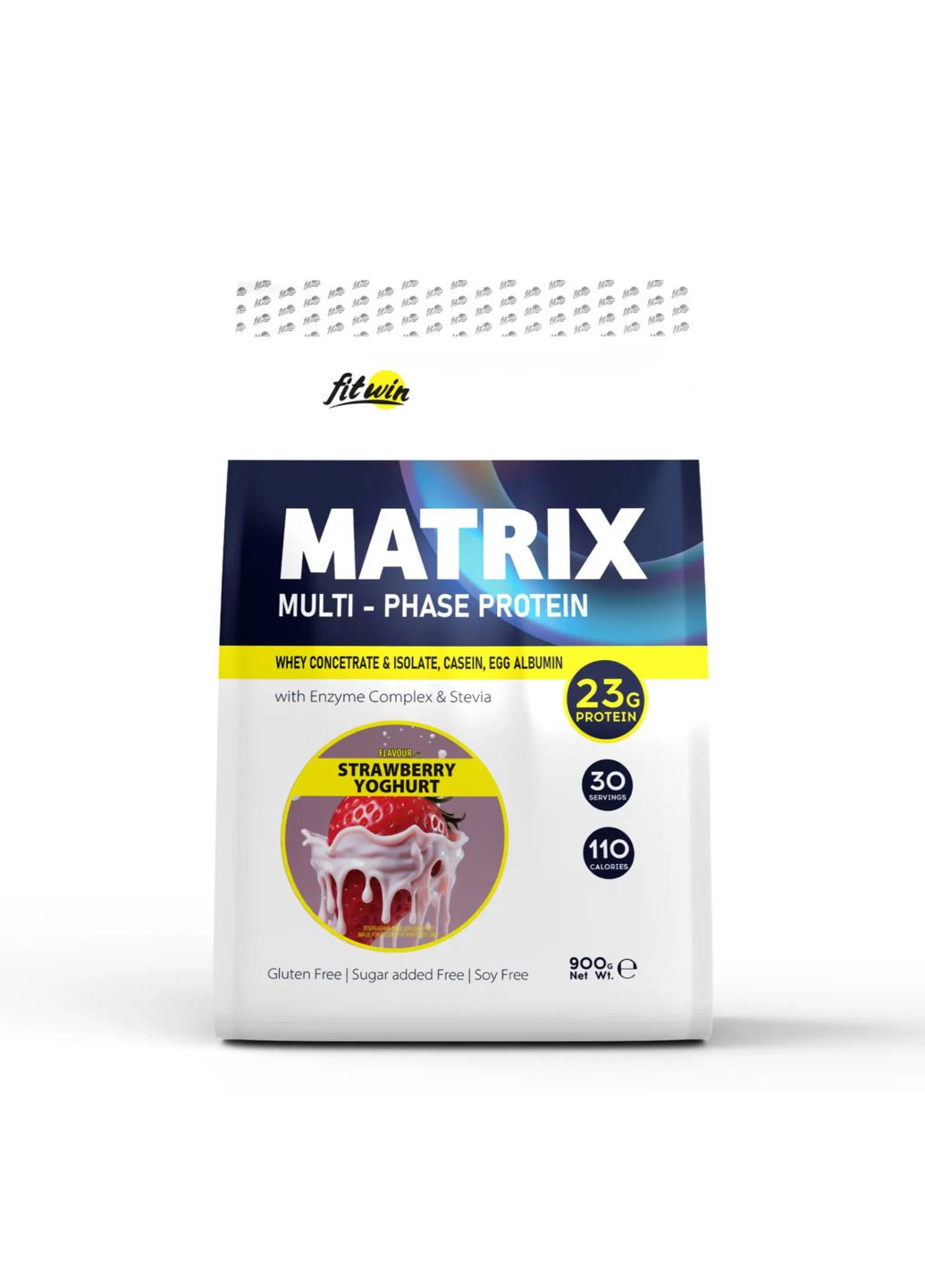 Matrix - 900g Strawberry Yogurt (полуничний йогурт) протеїн FitWin (284172003)