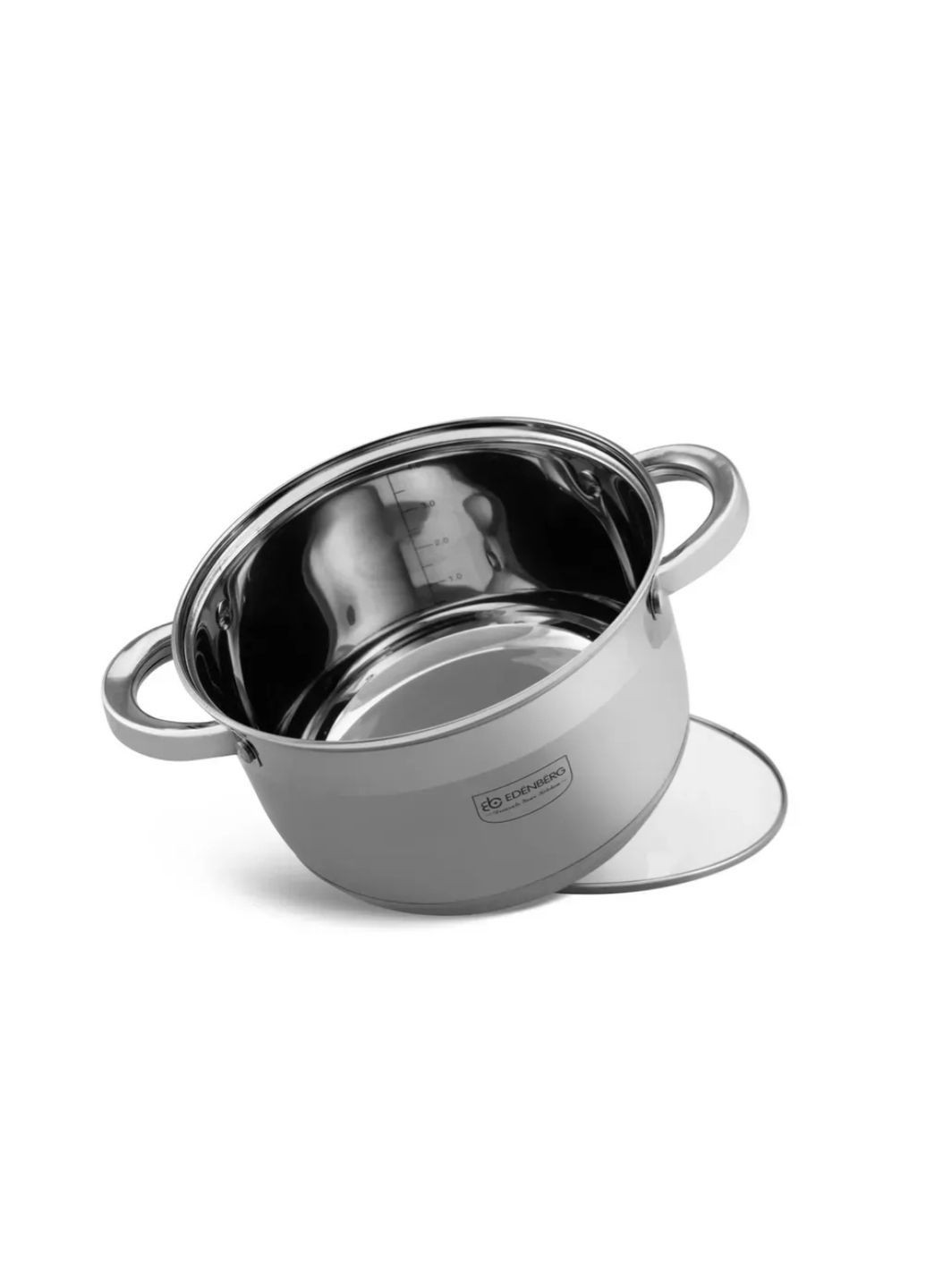 Набір каструль Edenber EB-4032 з 7-ми шаровим капсульним дном нержавіюча сталь 8 пр. Edenberg (365756095)