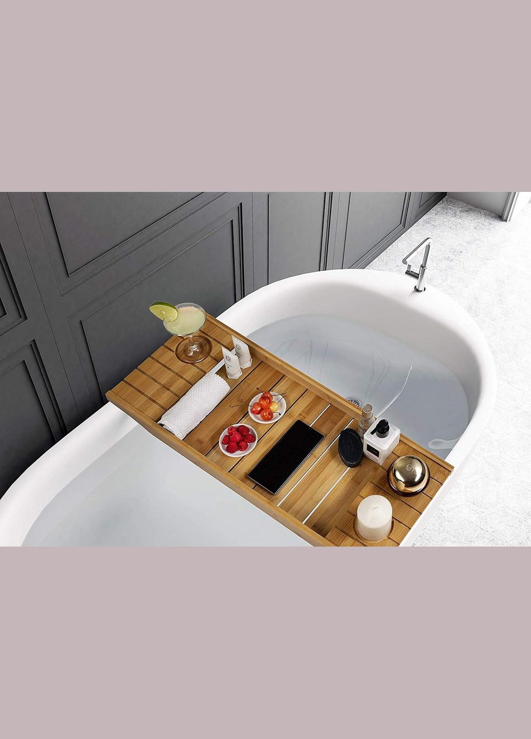 Столик полка для ванной из дерева Дамаск сиена (СДВ-000105) No Brand (328293705)