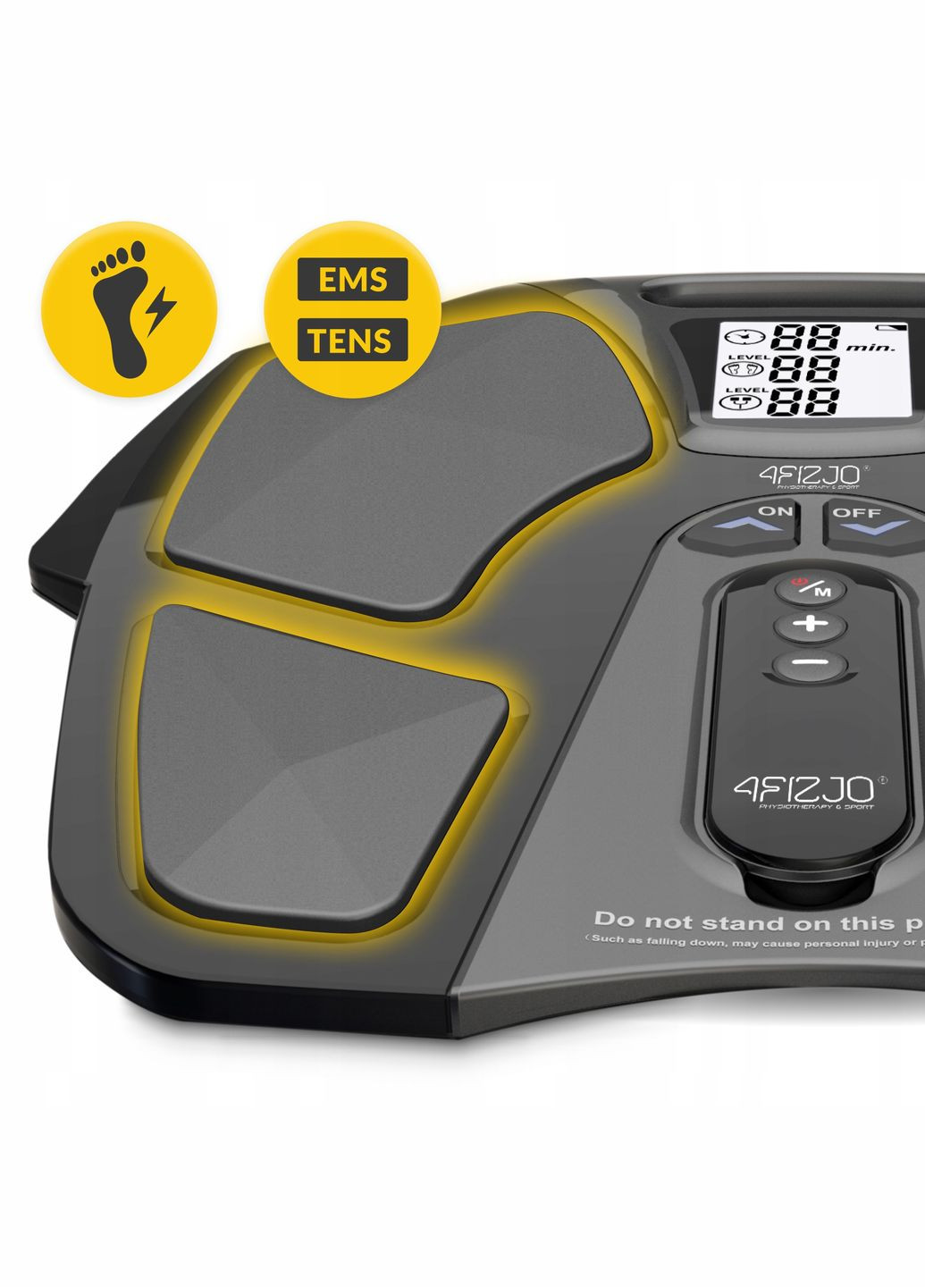 Апарат для електростимуляції стоп Combo STEP 2 в 1 (P-5905973404624) 4FIZJO (330644327)