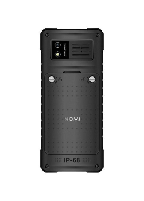 Мобільний телефон Nomi i2420 Black Grey (354228884)