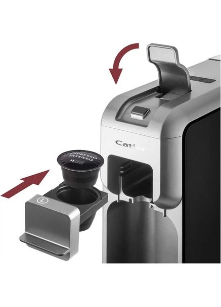 Кофеварка капсульная ES700PORTOBG 1350 Вт черная с серым Catler (392542855)