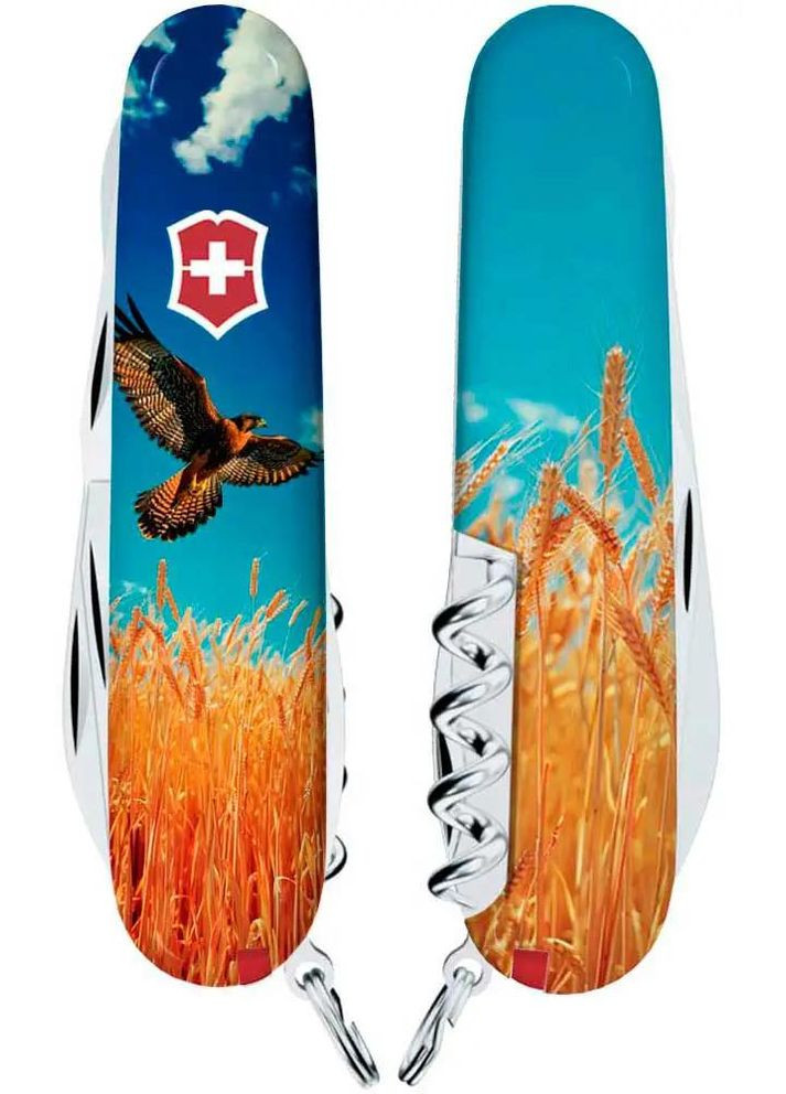 Нож Climber Ukraine. Вільний Сокіл Victorinox (316438722)