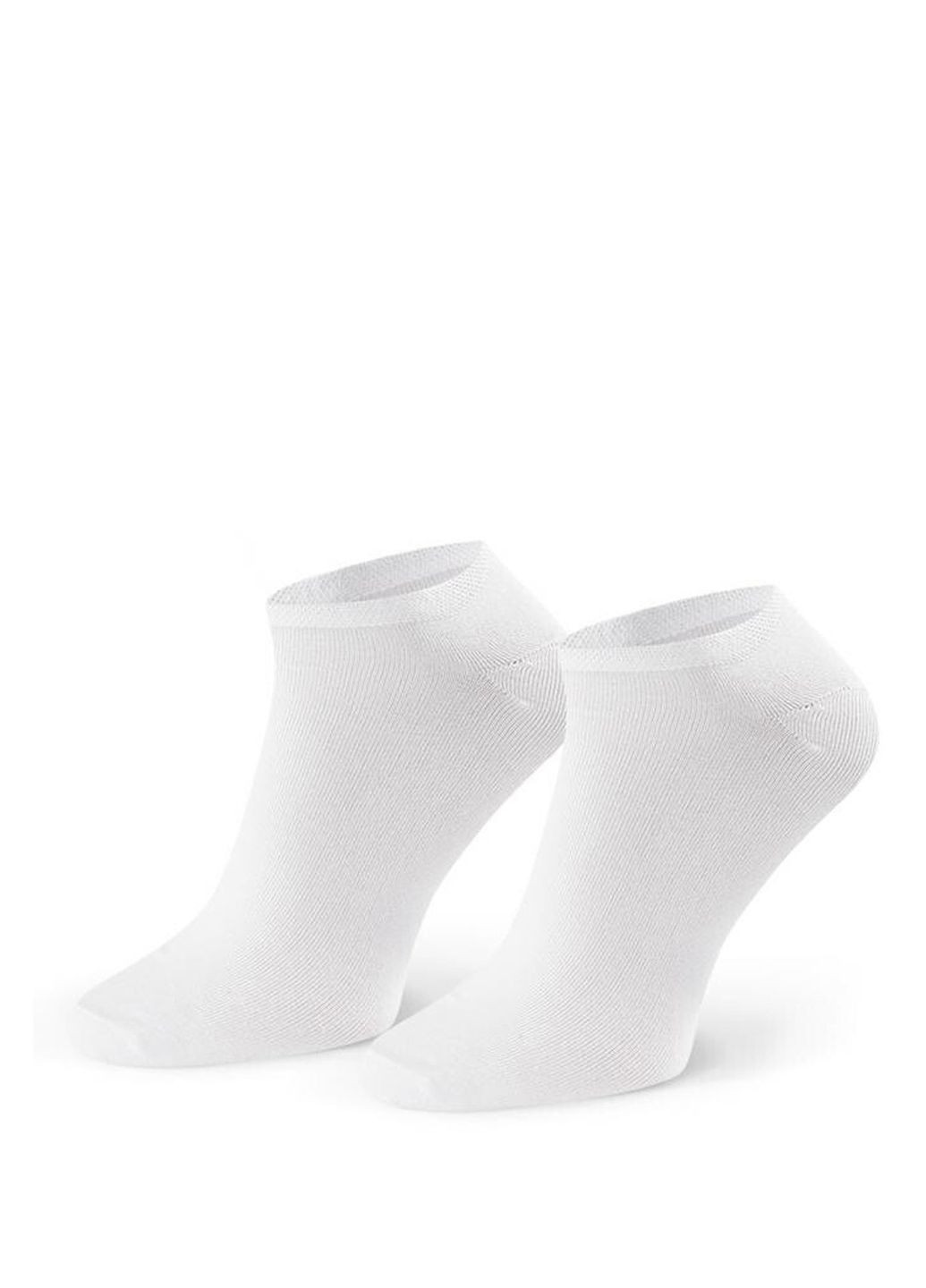 Білі шкарпетки жіночі низькі 007 invisible Steven (349499808)
