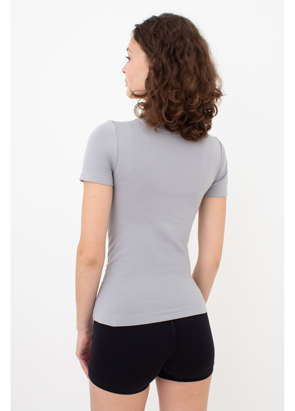 Жіноча безшовна футболка Giulia T-SHIRT WITH SHORT SLEEVES - (370910886)