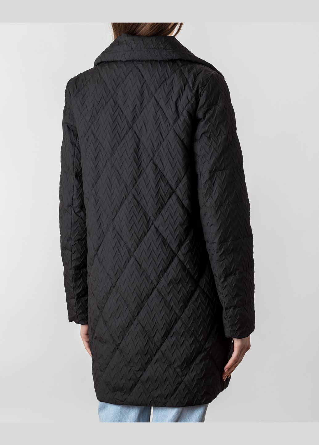 Чорна плащ (к618) CHANEVIA