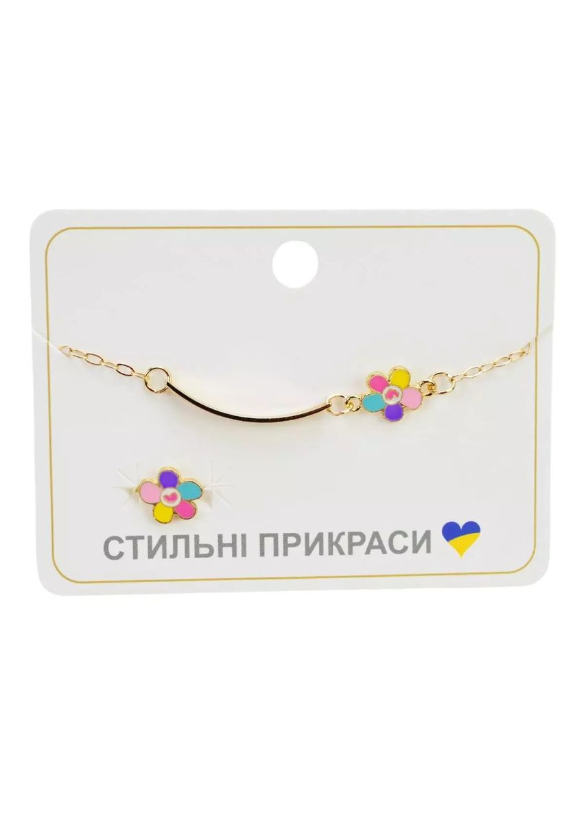 Набор детских украшений бижутерии браслет и кольцо CN240704 Цена за 10 штук No Brand (362424815)