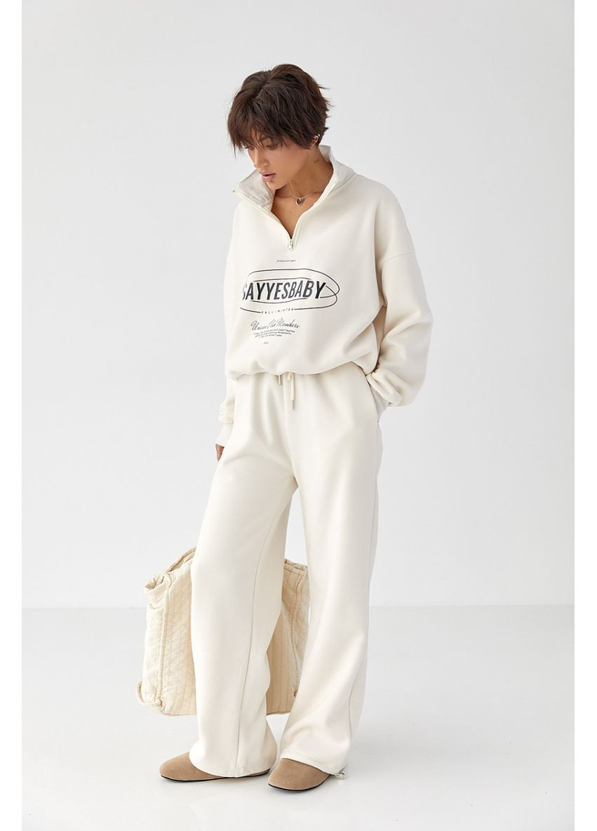 Теплый спортивный костюм с принтом Lurex Спортивный костюм (370381195)