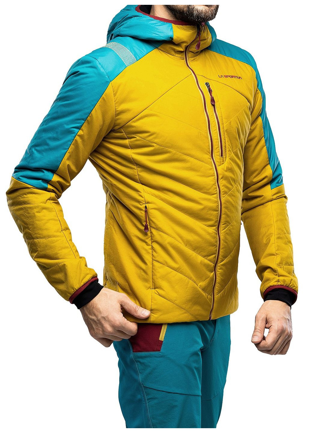 Желтая куртка sport mythic jacket La Sportiva