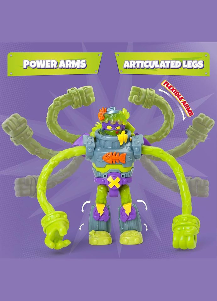 Игровой набор Супербот Трешер S PSTSP116IN60 робот, казум брос, фигурка SuperThings (364128261)