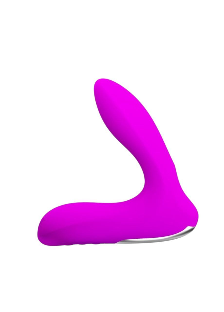 Анальный стимулятор массажер простаты фиолетовый с надувной функцией и вибрацией Leonard LyBaile (363041421)