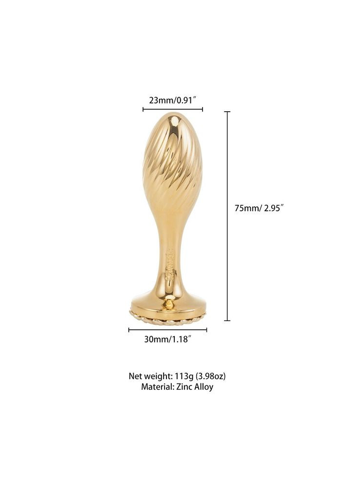 Анальная пробка SEVANDA Pearl Pearshape Anal Plug Lockink (305831478)