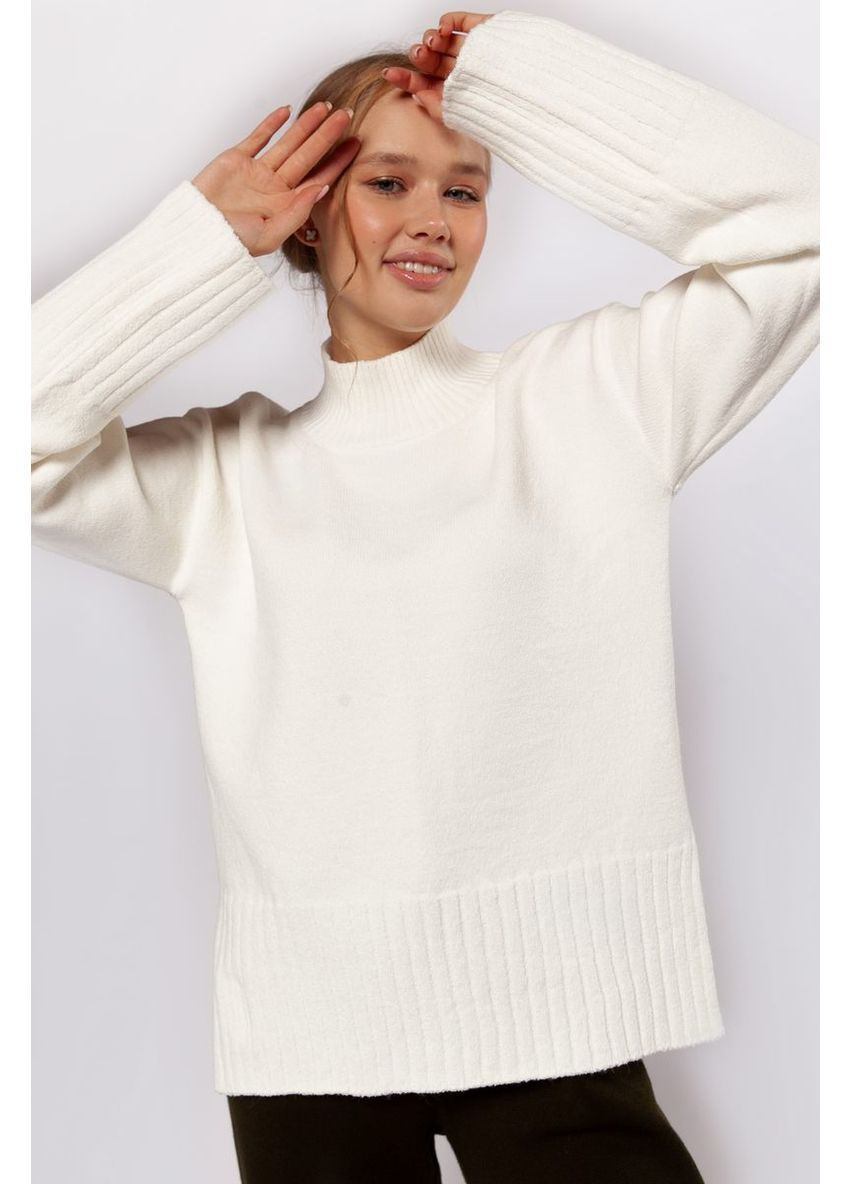 Білий зимовий светр sw931 Sewel