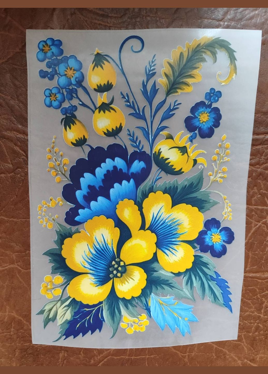 Термонаклейка на одяг "Орнамент" Кураж (316094612)