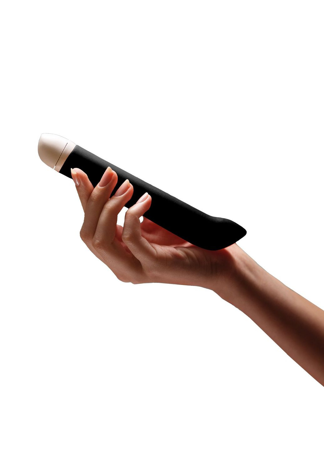 Вібратор для точки G JOUPIE, чорний, діаметр 2,5 см, на батарейках Fun Factory (369948344)