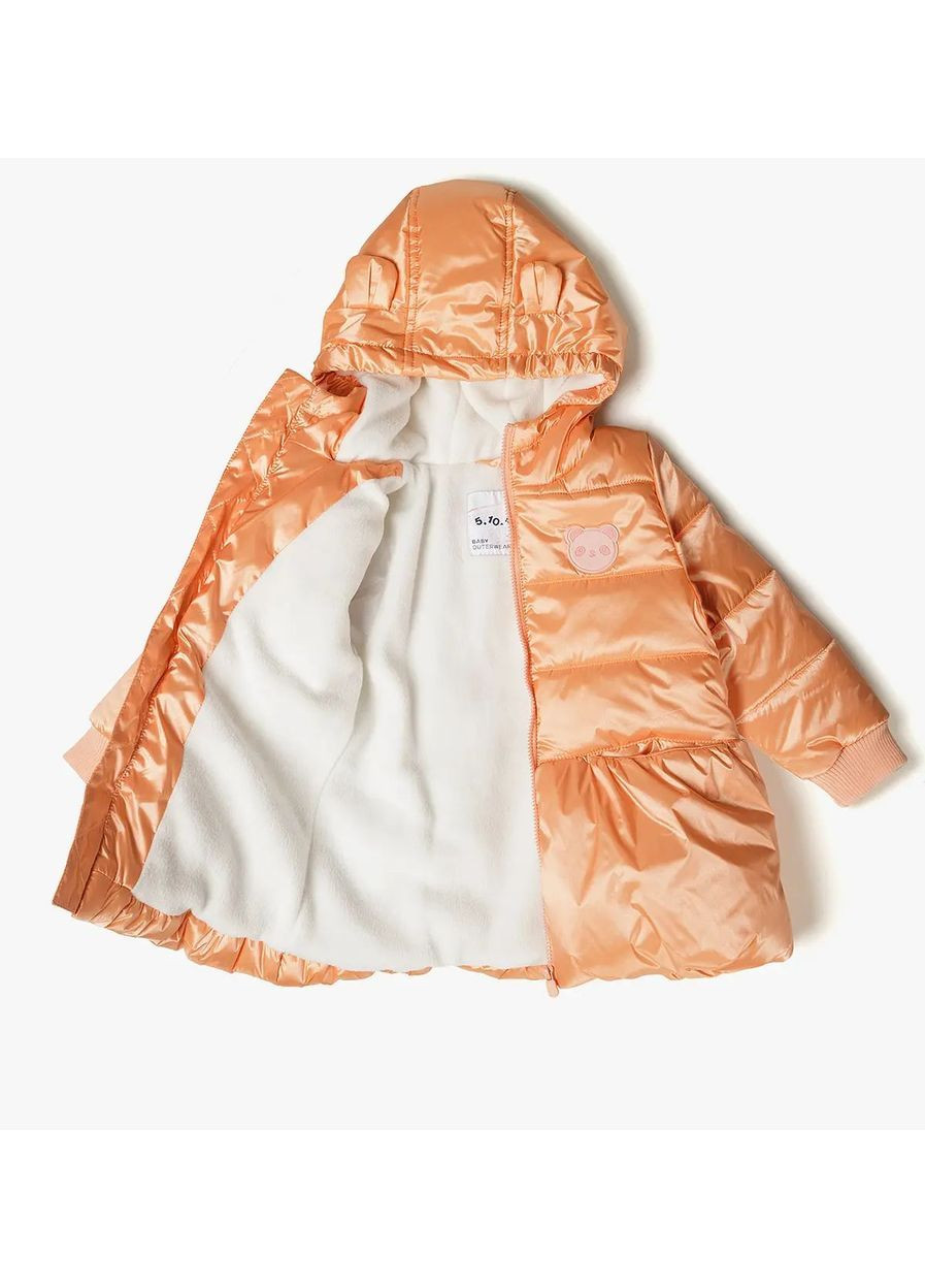 Персикова куртка демісезон,персиковий,. 5.10.15