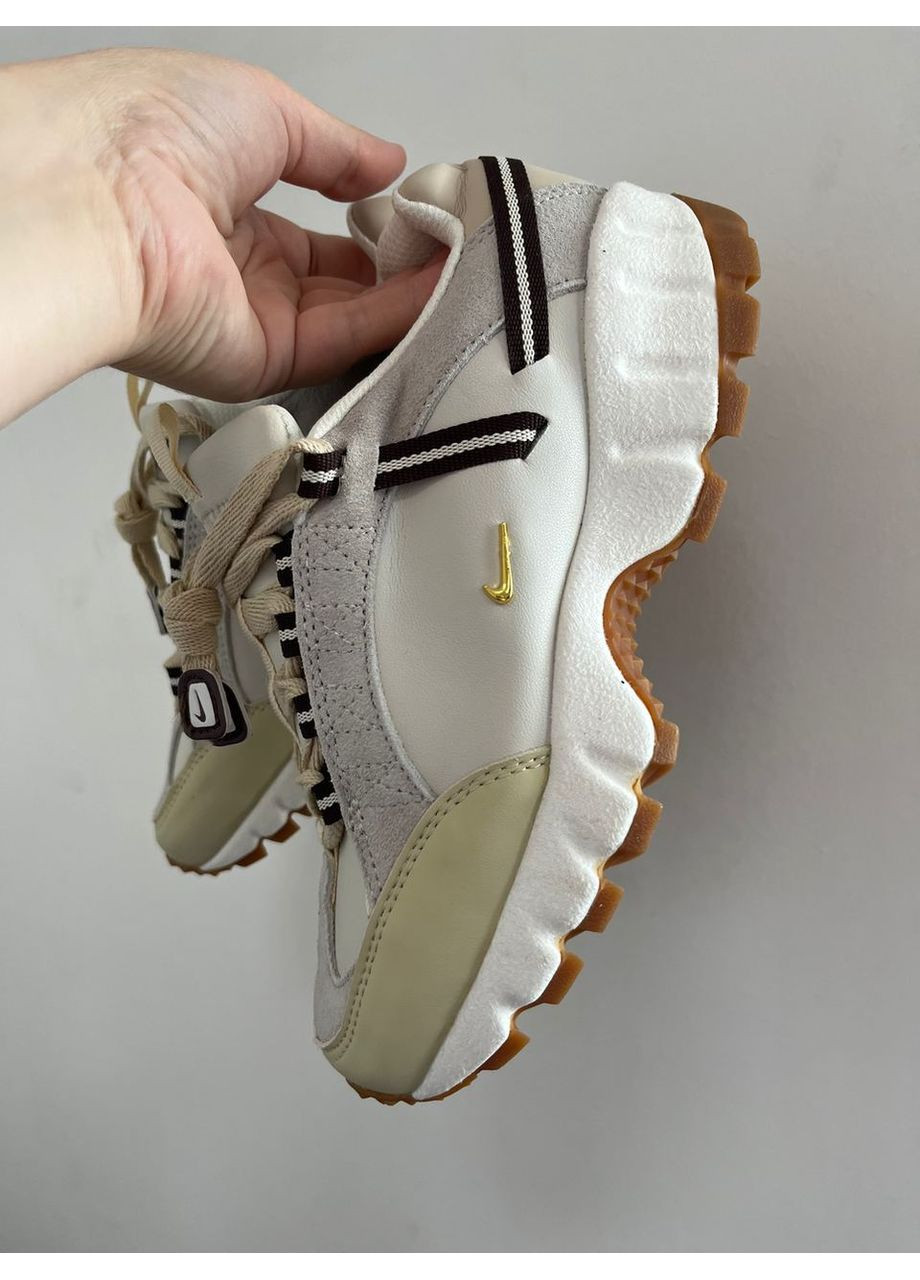 КРОСІВКИ ЖІНОЧІ NIKE X JACQUEMUS AIR HUMARA BEIGE НАЙК No Brand бежеві демісезони (367169150)