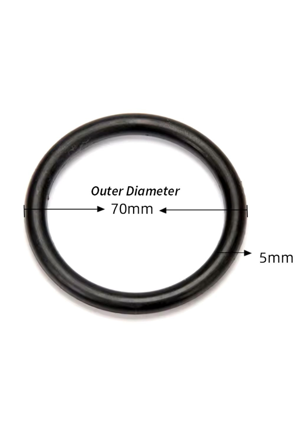 Набор эрекционных колец Cock Rings Set, диаметр 70 мм., 3 шт. (подходят для трусиков для страпона) No Brand (306632407)