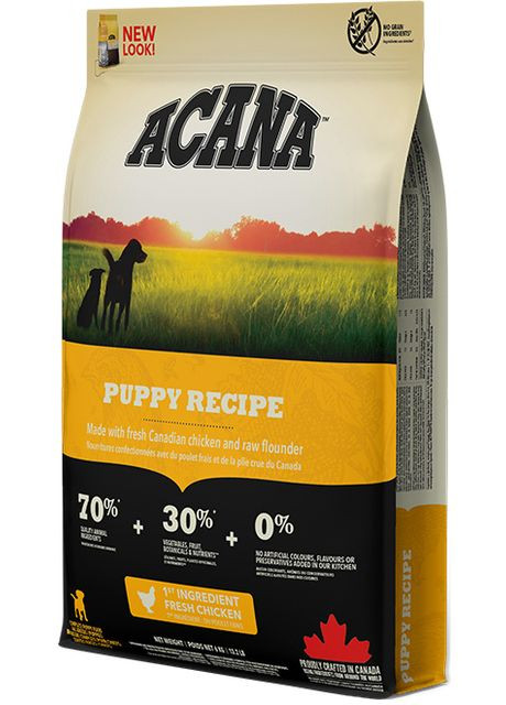 Сухий корм для собак Puppy Recipe для цуценят всіх порід 6 кг (a50060) Acana (364788063)