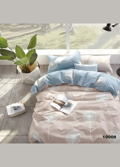 Комплект постельного белья двуспальный ранфорс 19008 100% хлопок Viluta (278635265)