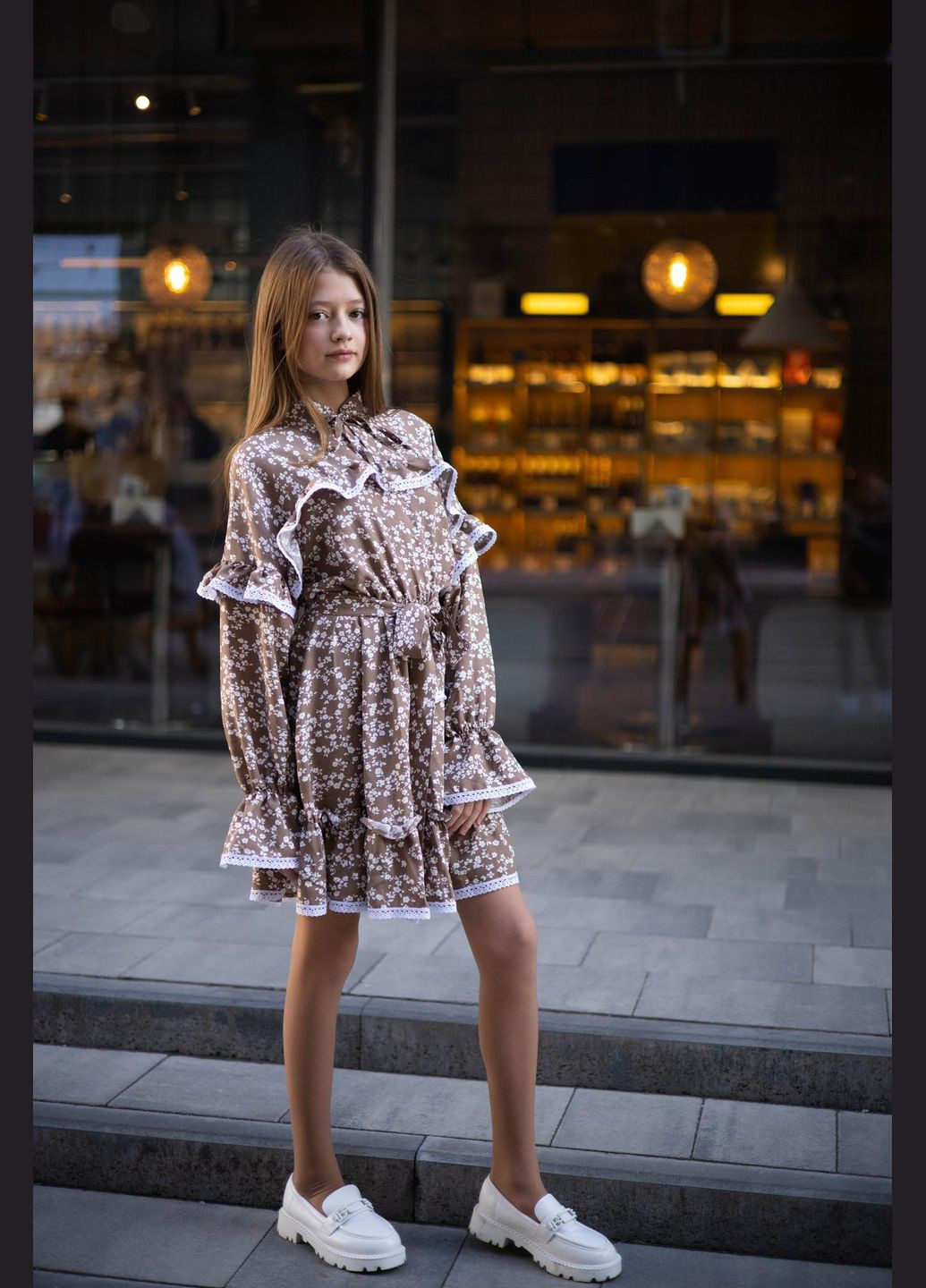 Коричнева сукня підліткова IRmAS (324621050)