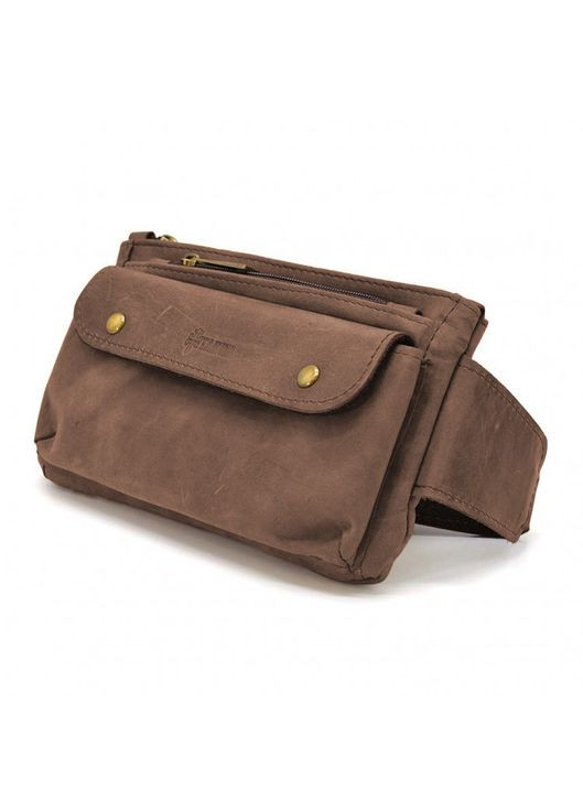 Cумка на пояс кожаная, бананка RC-8136-3md крейзи TARWA (298684575)