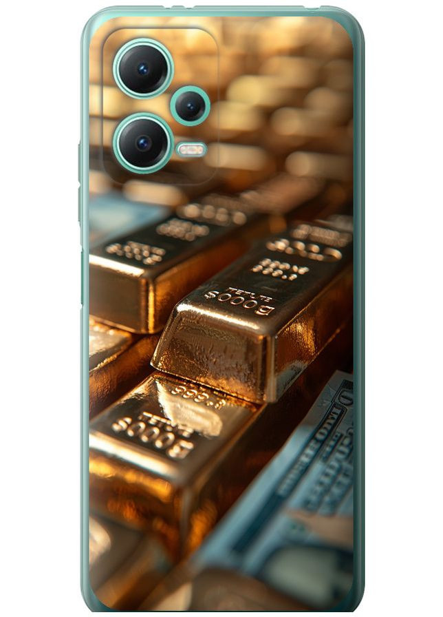 Силиконовый чехол 'Сияние золота' для Endorphone Xiaomi Redmi Note 12 5G (291125671)