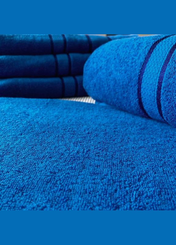 Fadolli Ricci полотенце махровое — синий 70*140 (400 г/м²) синий производство -