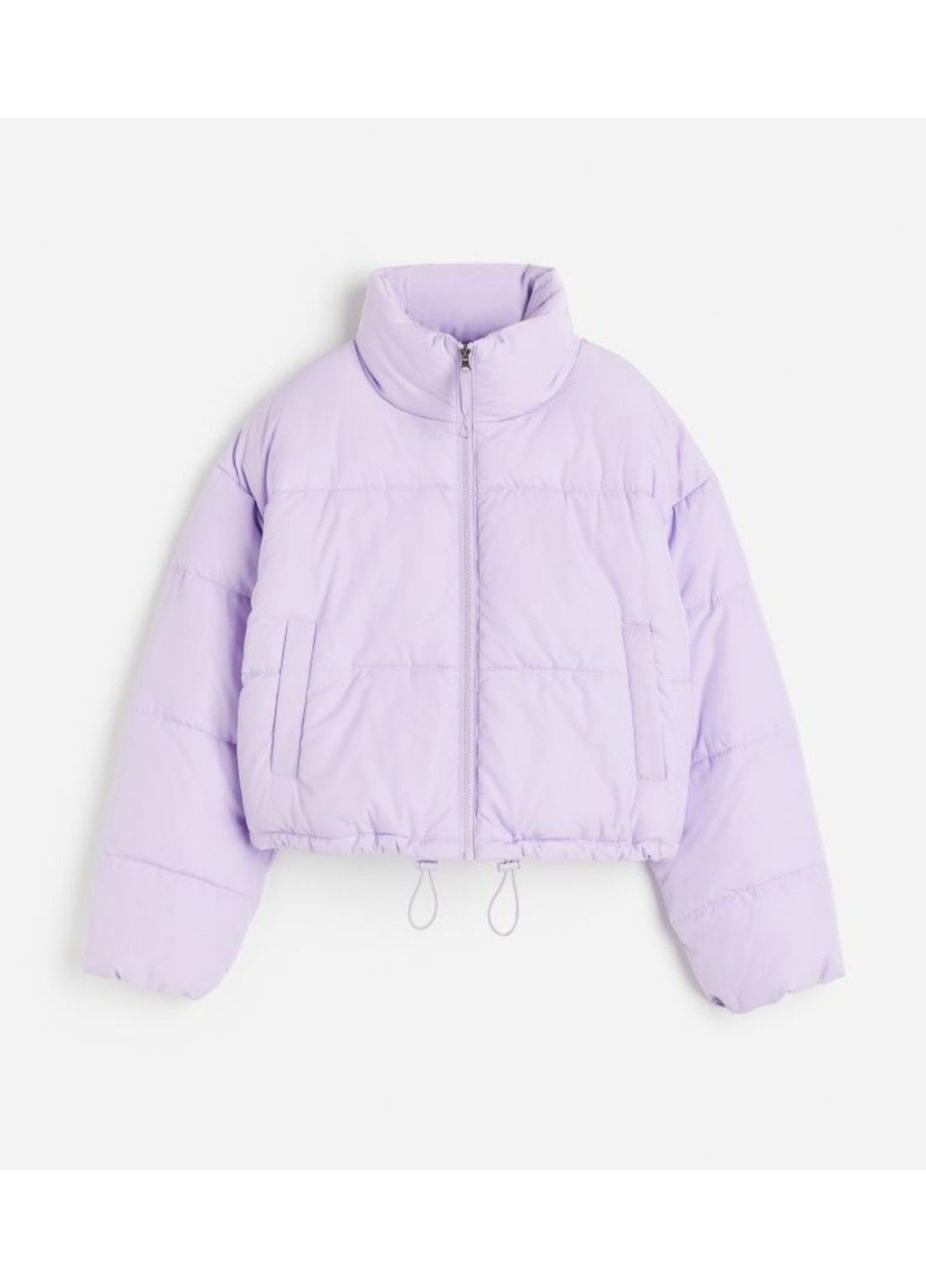 Фиолетовая демисезонная женская спортивного стиля куртка н&м (57795) s фиолетовая H&M