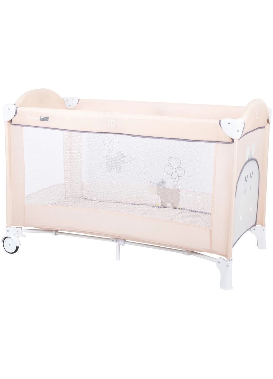 Кровать-манеж детская Balloon hippo, beige FreeOn (352477031)