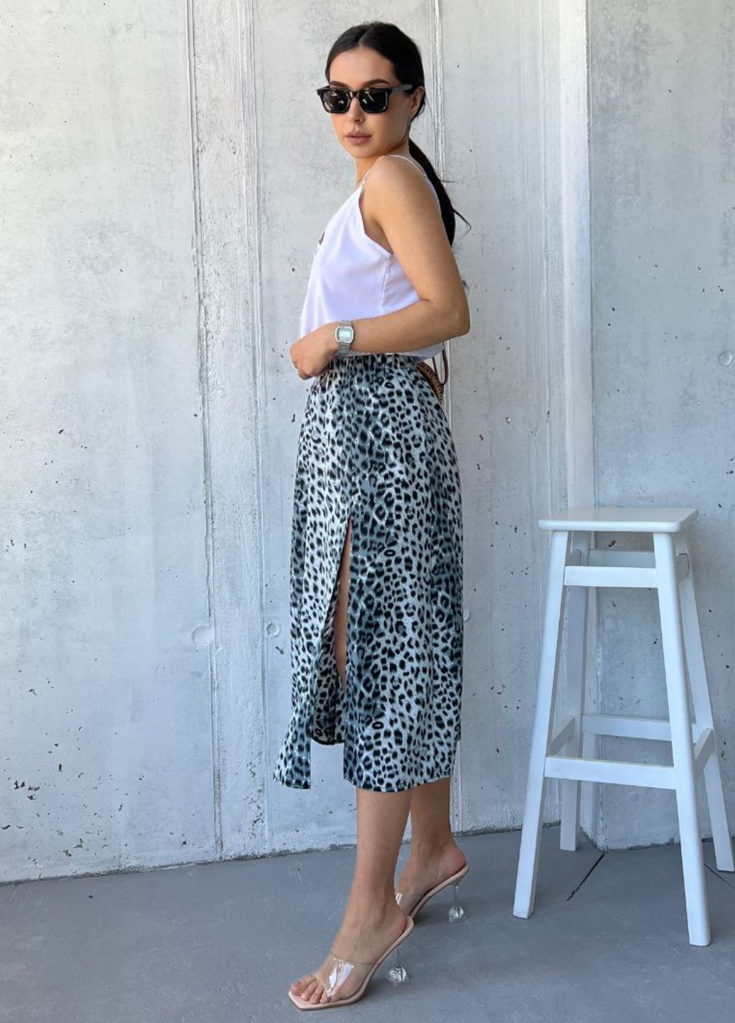 Базова легка літня повсякденна майка на бретельках з гудзиками Tik-Tak — 329958722