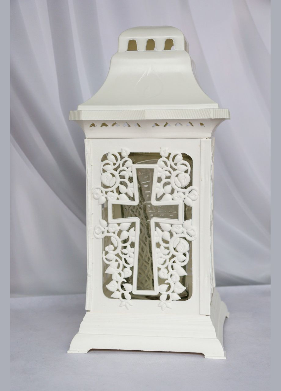 Лампадка Каплиця 185B Хрест (Біла) PAKO-IF (332195242)