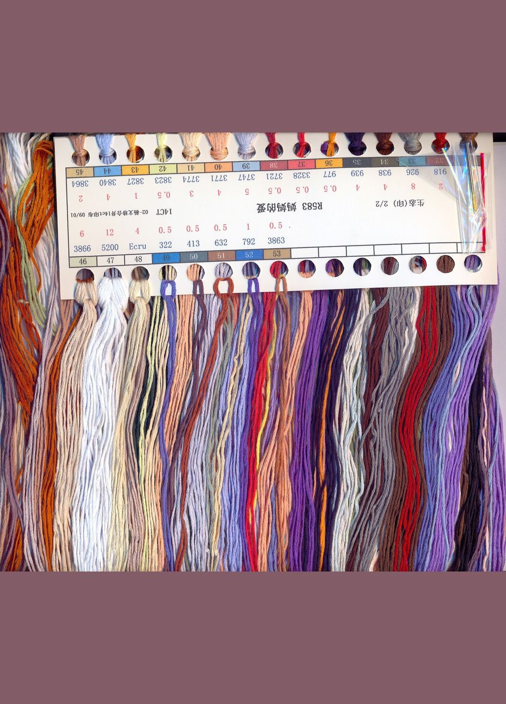 Набір для вишивання за нанесеною на канву схемою "Mother's love" . AIDA 14CT printed, 47*47 см Joy Sunday (313614281)