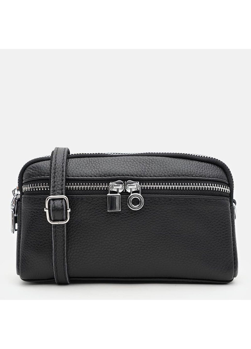 Женская кожаная сумка K11668bl-black Borsa Leather (367992143)