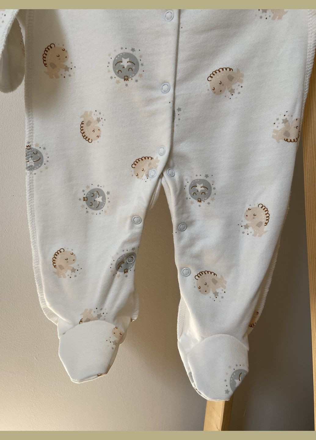 Человечек для новорожденного футер No Brand Чоловічок (303139161)