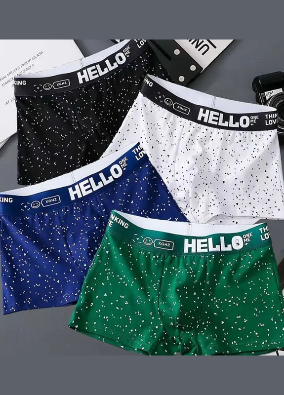 Труси чоловічі Боксерки XL. Набір 4 шт. No Brand (303282224)