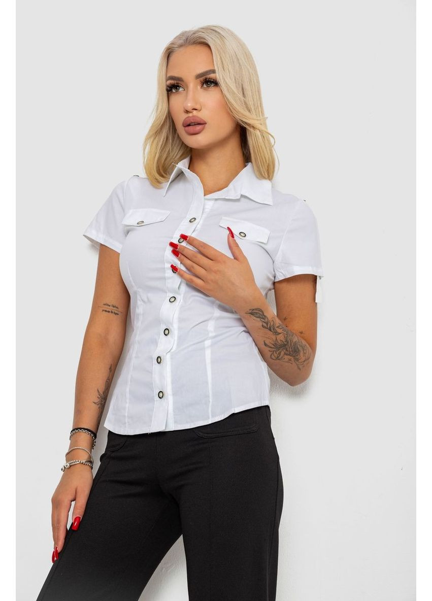 Сорочка жіноча однотонна,, 230R068-1 Ager (365076665)