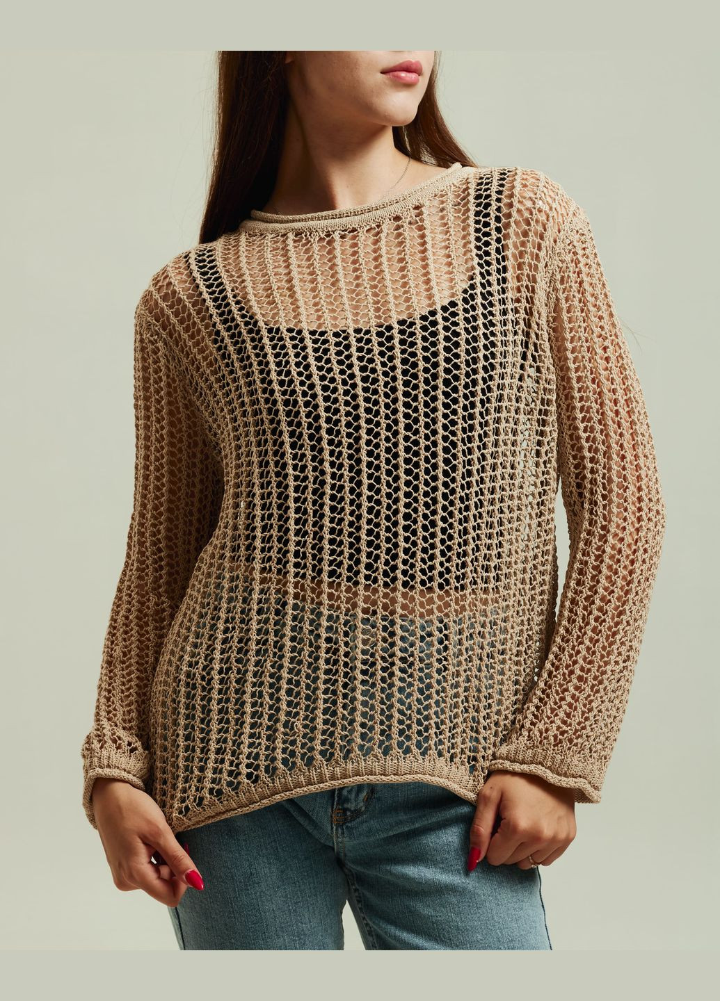 Кофта в дырочку женская Dilvin (297128550)