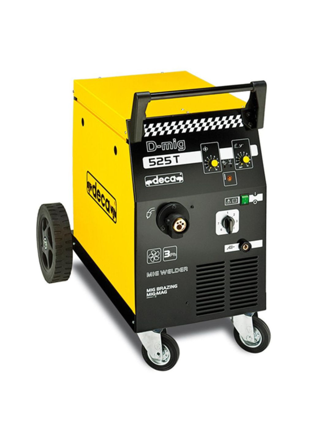 Зварювальний напівавтомат для зварювання та паяння D-MIG 525T Deca (361768365)