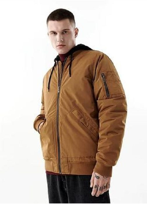 Коричнева демісезонна куртка Cropp