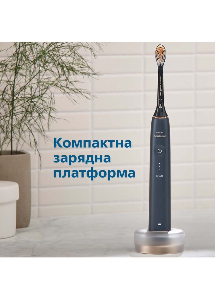 Зубная щетка HX9992/12 Sonicare 9900 Prestige Black Philips (306581277)