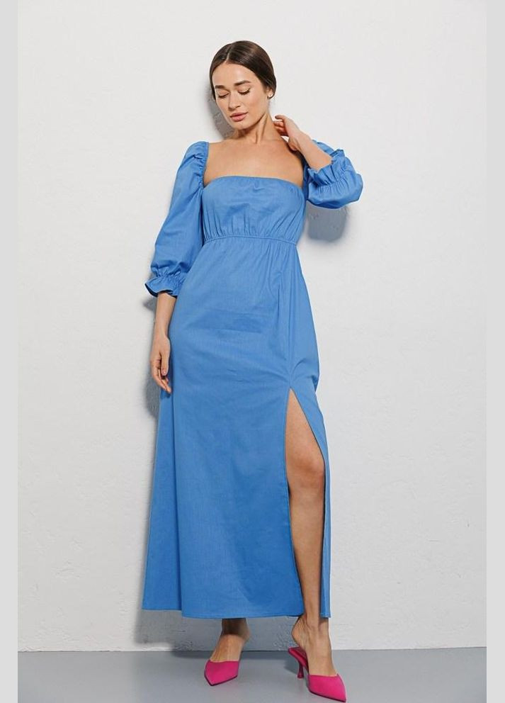 Голубое сукня Modna KAZKA