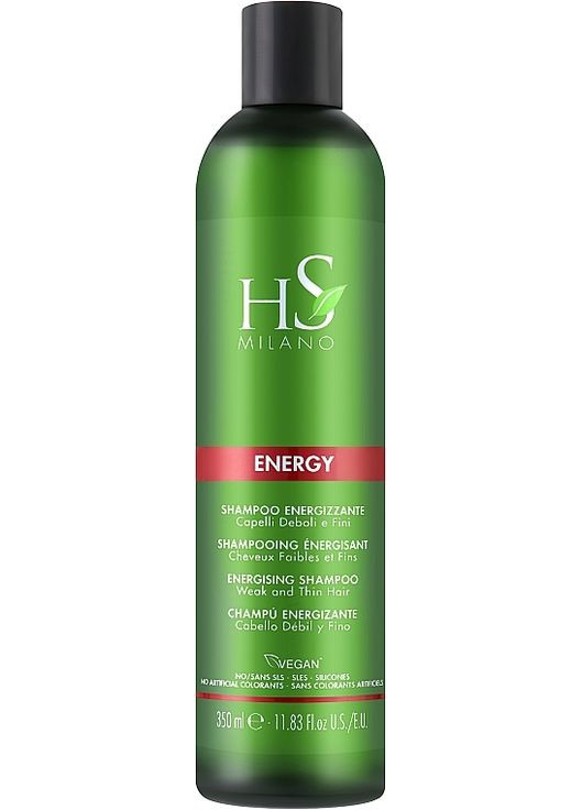 Шампунь для ослабленных и тонких волос Energy Shampoo 1000ml (1264482-31161240) HS Milano (369107739)