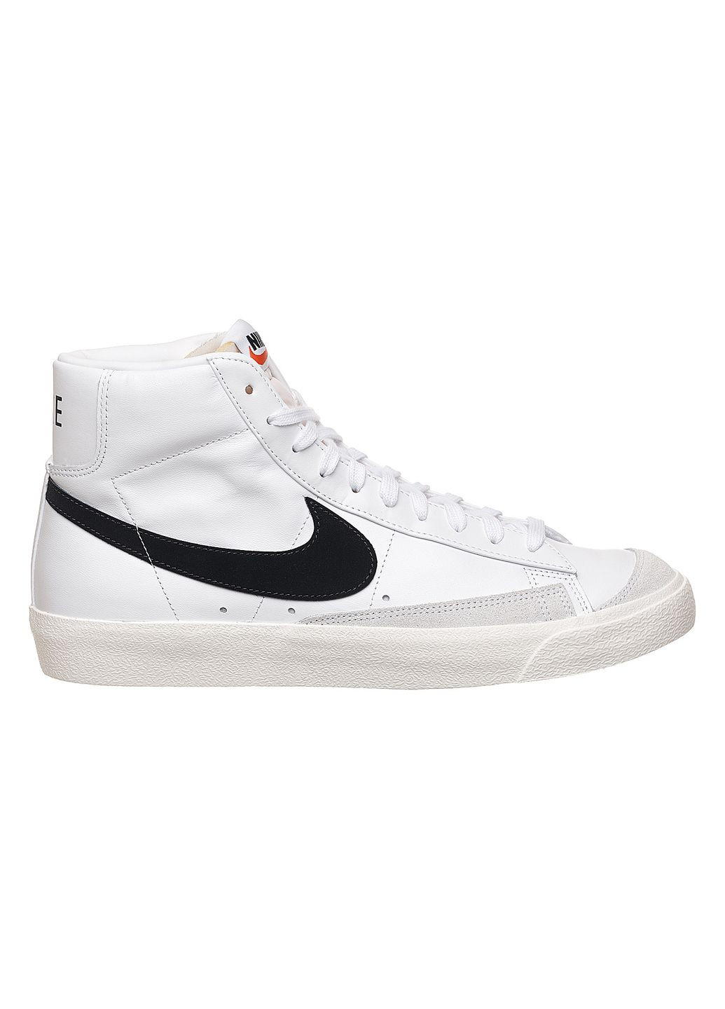 Белые демисезонные кроссовки мужские blazer mid '77 vintage (bq6806-100) Nike