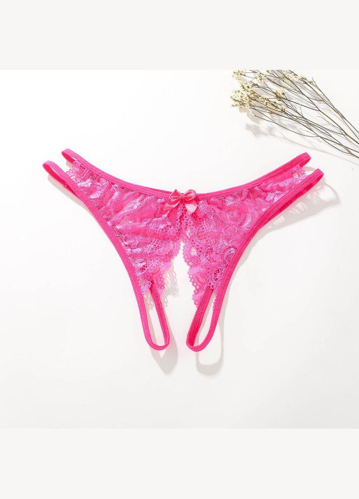 Жіночі трусики стрінги з розрізом (арт.8048) No Brand З відкритим доступом (346121305)