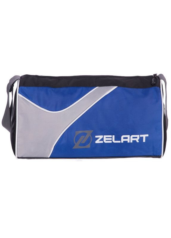 Сумка спортивна GA-4124 (поліестер, р-р 39х29х21см, синій) Zelart (361435277)