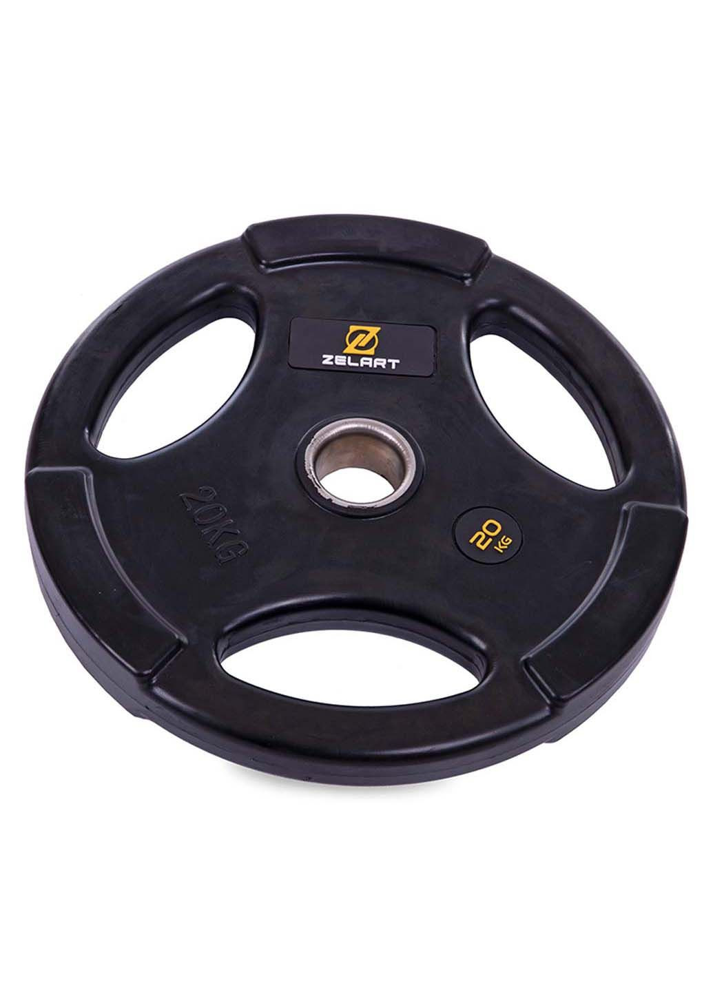 Блины диски обрезиненные TA-2673 20 кг Zelart (286043554)