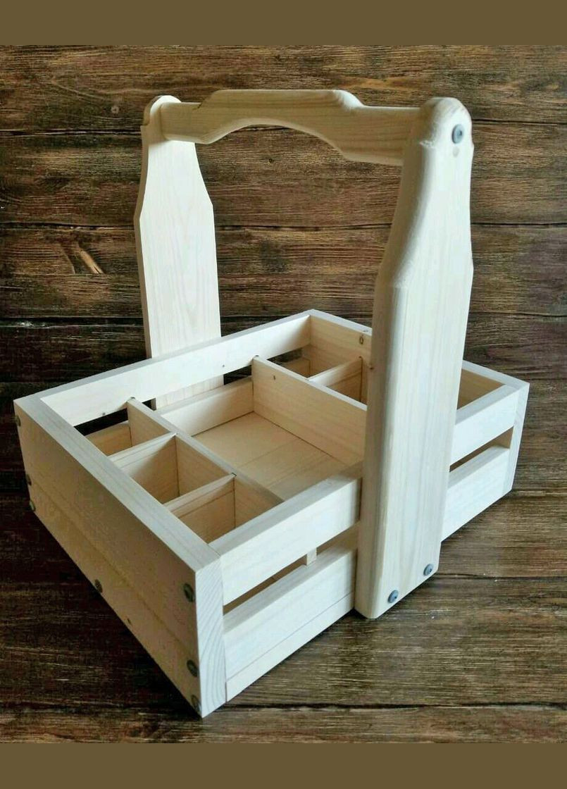 Ящик для перенесення напоїв з дерева Арарат бланже (ЯДП-000601) No Brand (328911156)