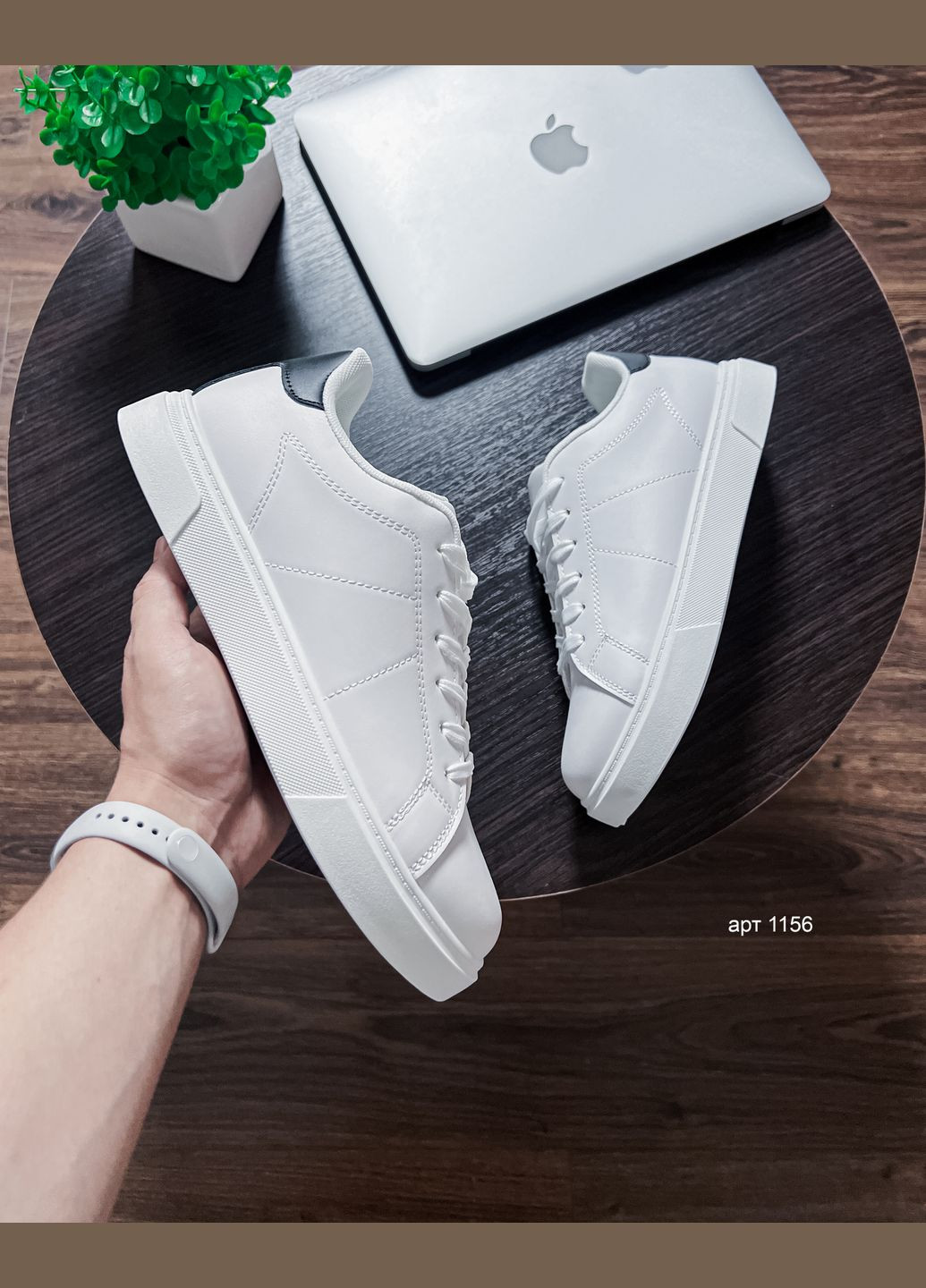 Белые кеды мужские classic white Navigator