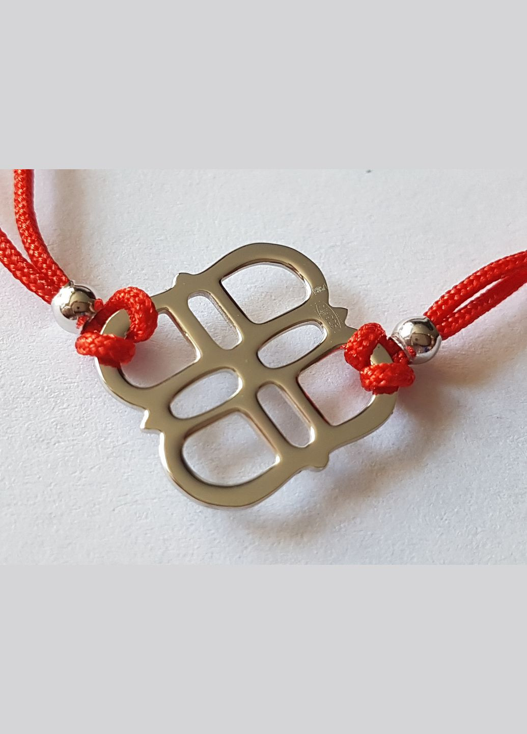 Браслет з текстилю з срібними вставками. 905-00892 Qvaliz (275997972)